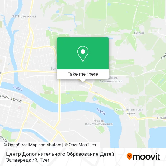 Центр Дополнительного Образования Детей Затверецкий map