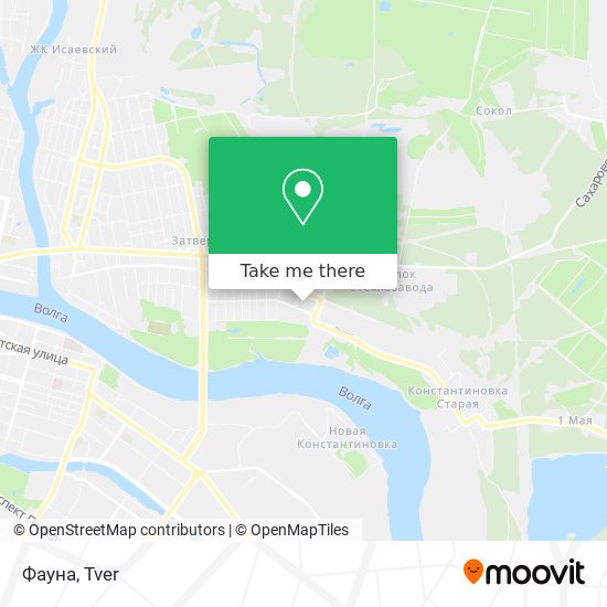 Фауна map