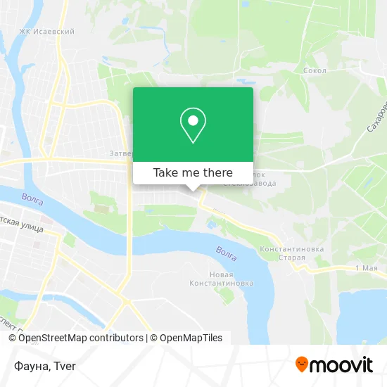 Фауна map