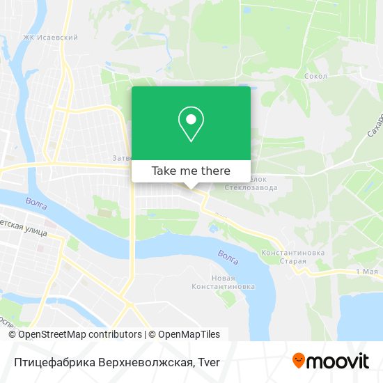 Птицефабрика Верхневолжская map