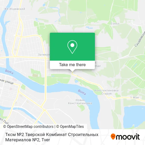 Тксм №2 Тверской Комбинат Строительных Материалов №2 map