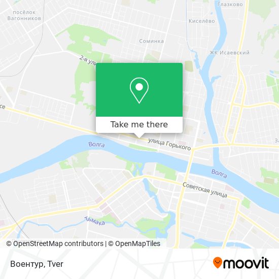 Воентур map