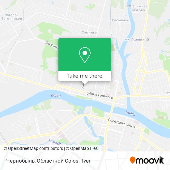 Чернобыль, Областной Союз map