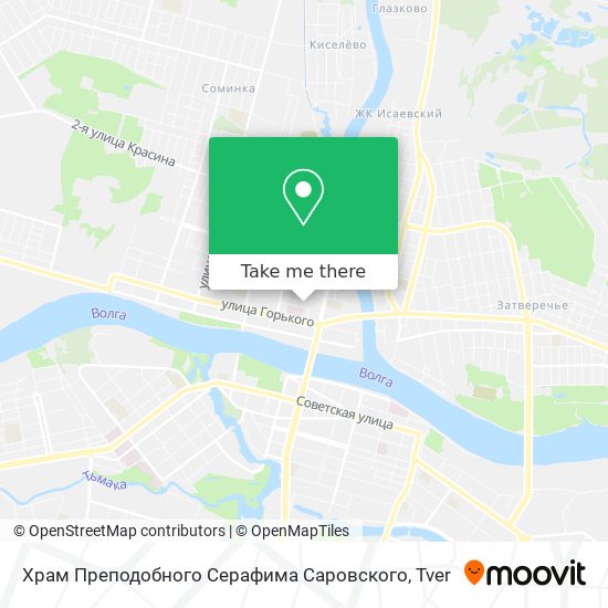 Храм Преподобного Серафима Саровского map