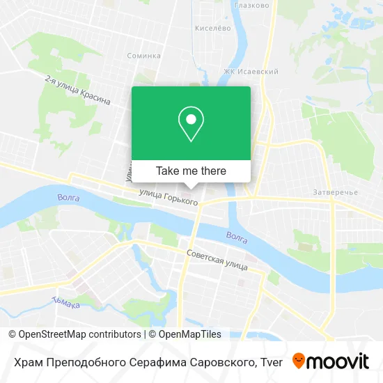 Храм Преподобного Серафима Саровского map