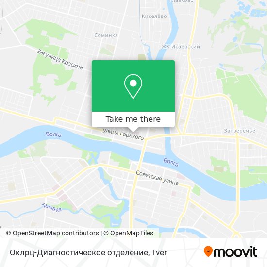 Оклрц-Диагностическое отделение map
