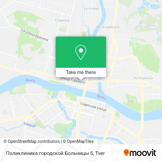 Поликлиника городской Больницы 5 map