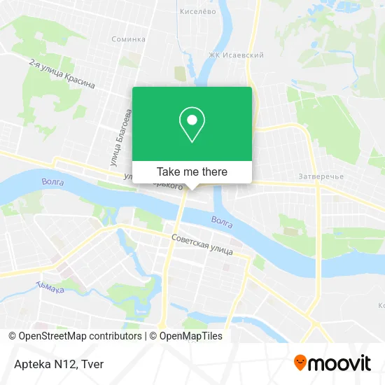 Apteka N12 map