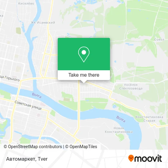 Автомаркет map