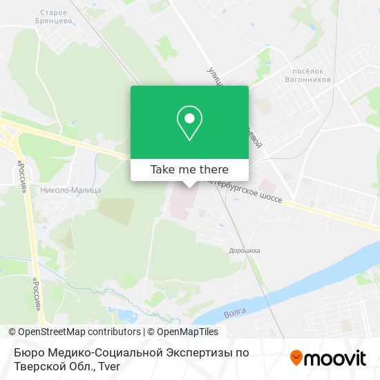 Бюро Медико-Социальной Экспертизы по Тверской Обл. map