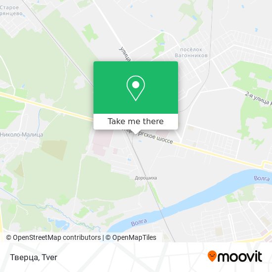 Тверца map