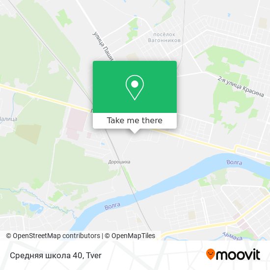 Средняя школа 40 map