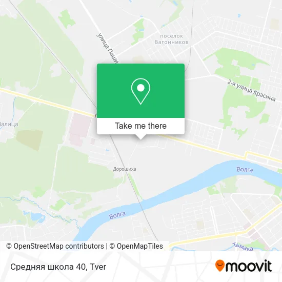 Средняя школа 40 map