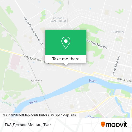 ГАЗ Детали Машин map