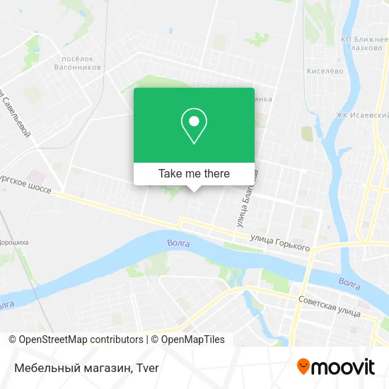 Мебельный магазин map