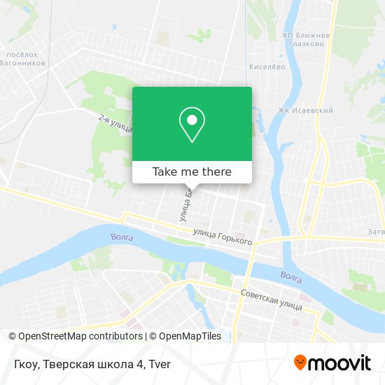 Гкоу, Тверская школа 4 map