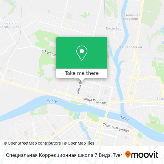 Специальная Коррекционная школа 7 Вида map