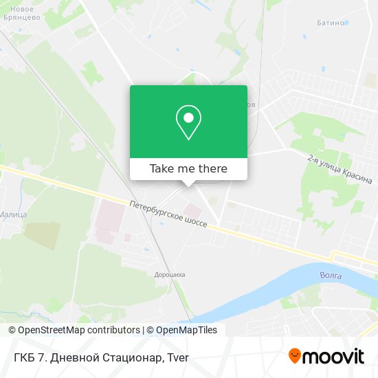 ГКБ 7. Дневной Стационар map