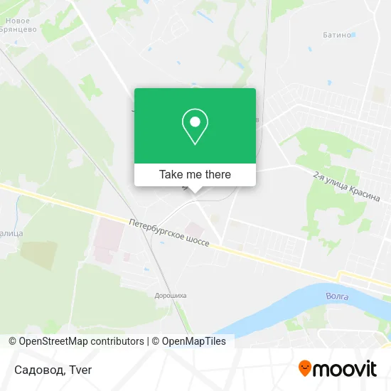Садовод map