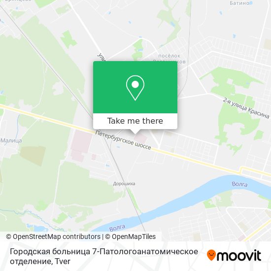Городская больница 7-Патологоанатомическое отделение map