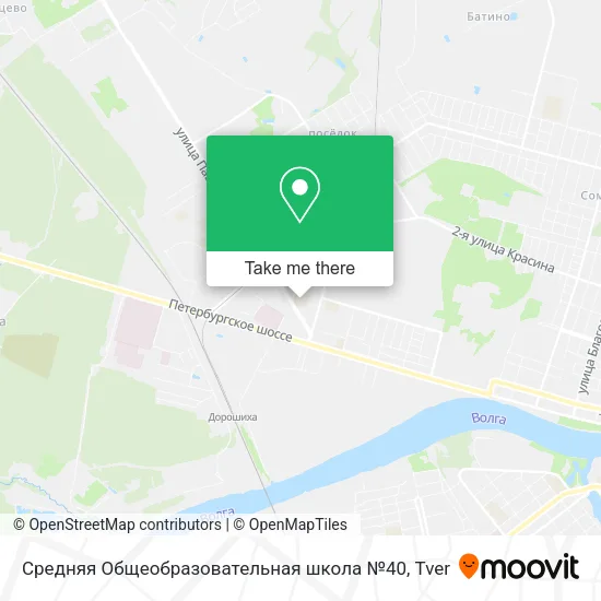 Средняя Общеобразовательная школа №40 map
