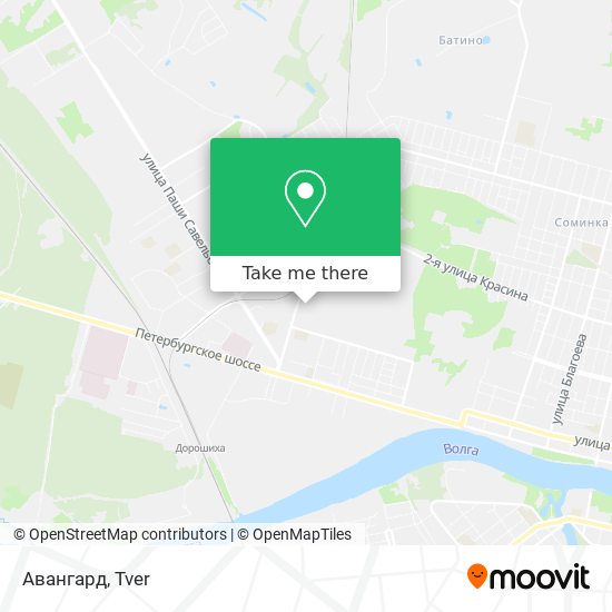 Авангард map