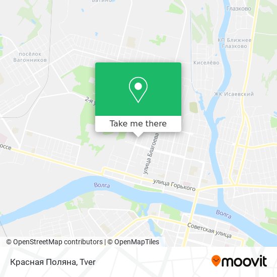 Красная Поляна map
