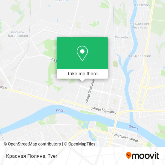 Красная Поляна map