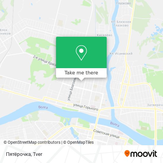 Пятёрочка map