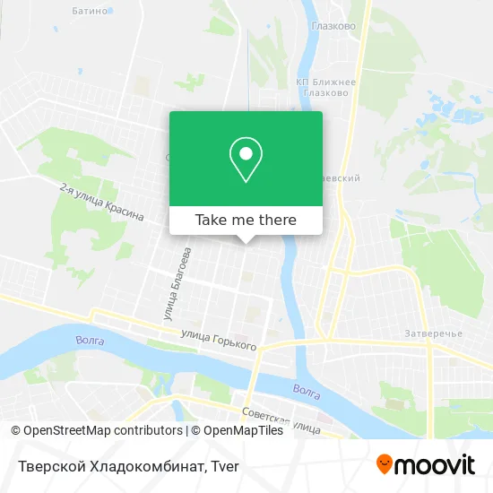 Тверской Хладокомбинат map