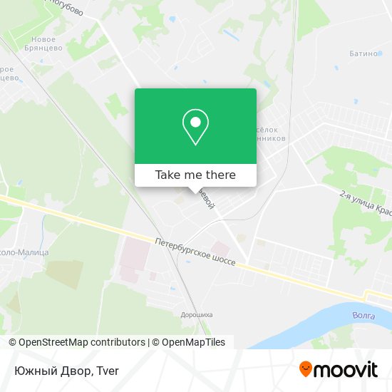 Южный Двор map