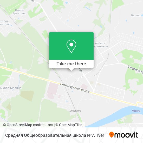 Средняя Общеобразовательная школа №7 map