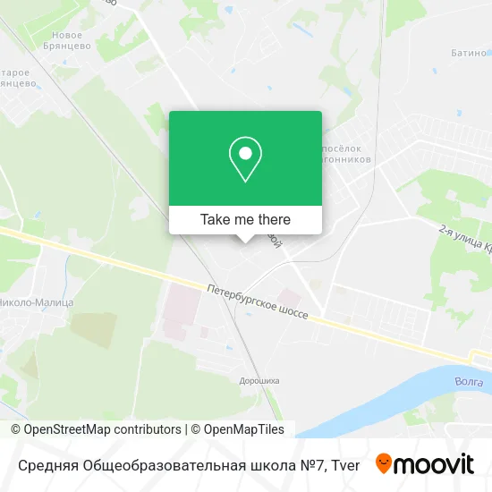 Средняя Общеобразовательная школа №7 map