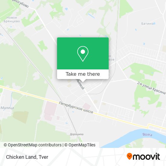 Chicken Land map