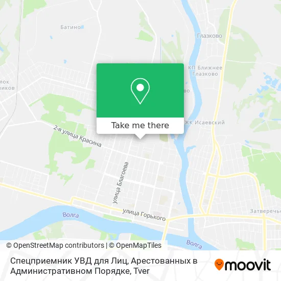 Спецприемник УВД для Лиц, Арестованных в Административном Порядке map