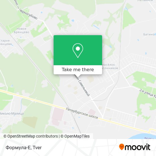 Формула-Е map