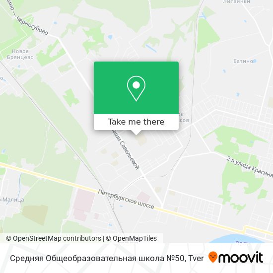 Средняя Общеобразовательная школа №50 map
