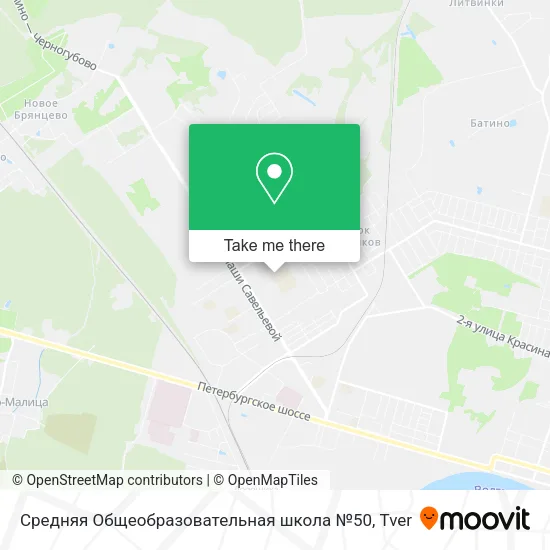 Средняя Общеобразовательная школа №50 map