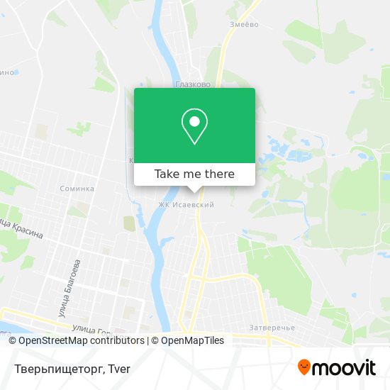 Тверьпищеторг map