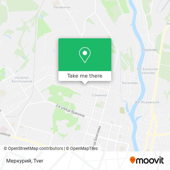 Меркурий map