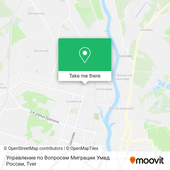 Управление по Вопросам Миграции Умвд России map