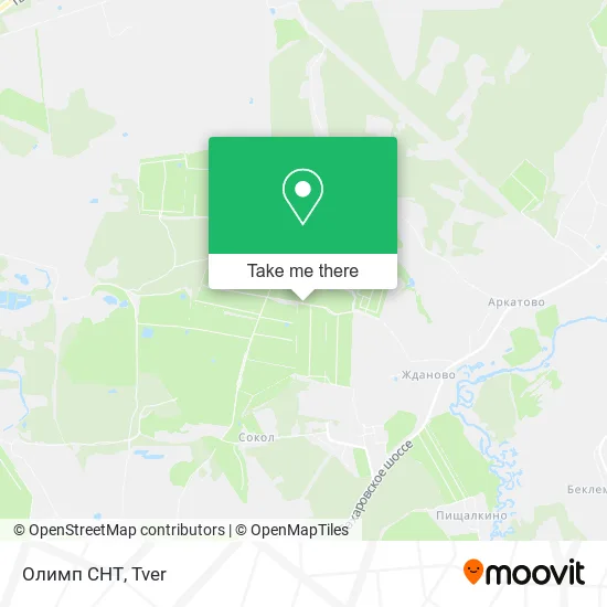 Олимп СНТ map