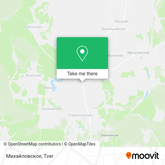 Михайловское map