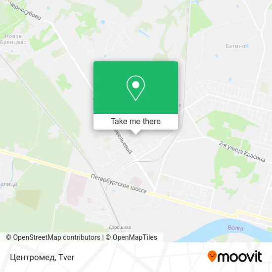 Центромед map