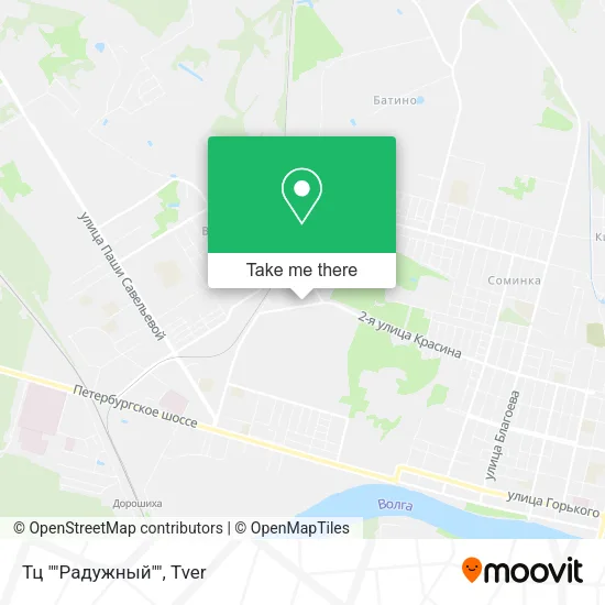 Тц ""Радужный"" map