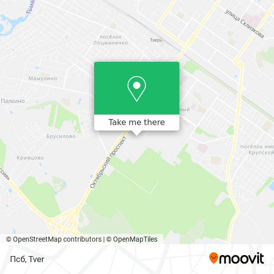 Псб map