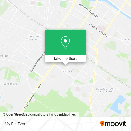 My Fit map