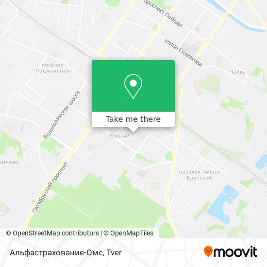 Альфастрахование-Омс map