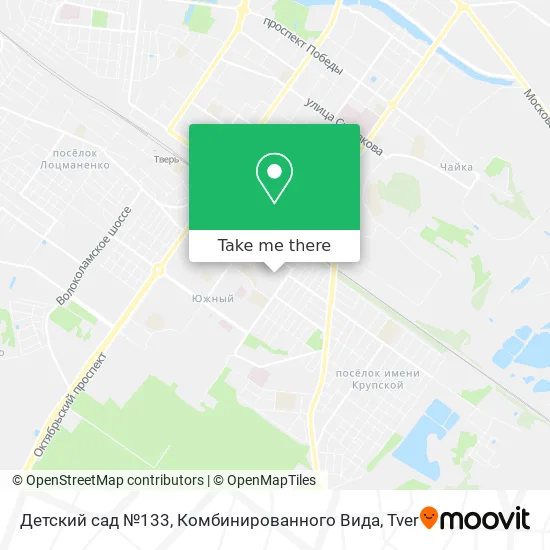 Детский сад №133, Комбинированного Вида map