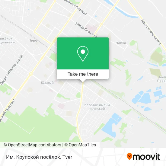Им. Крупской посёлок map
